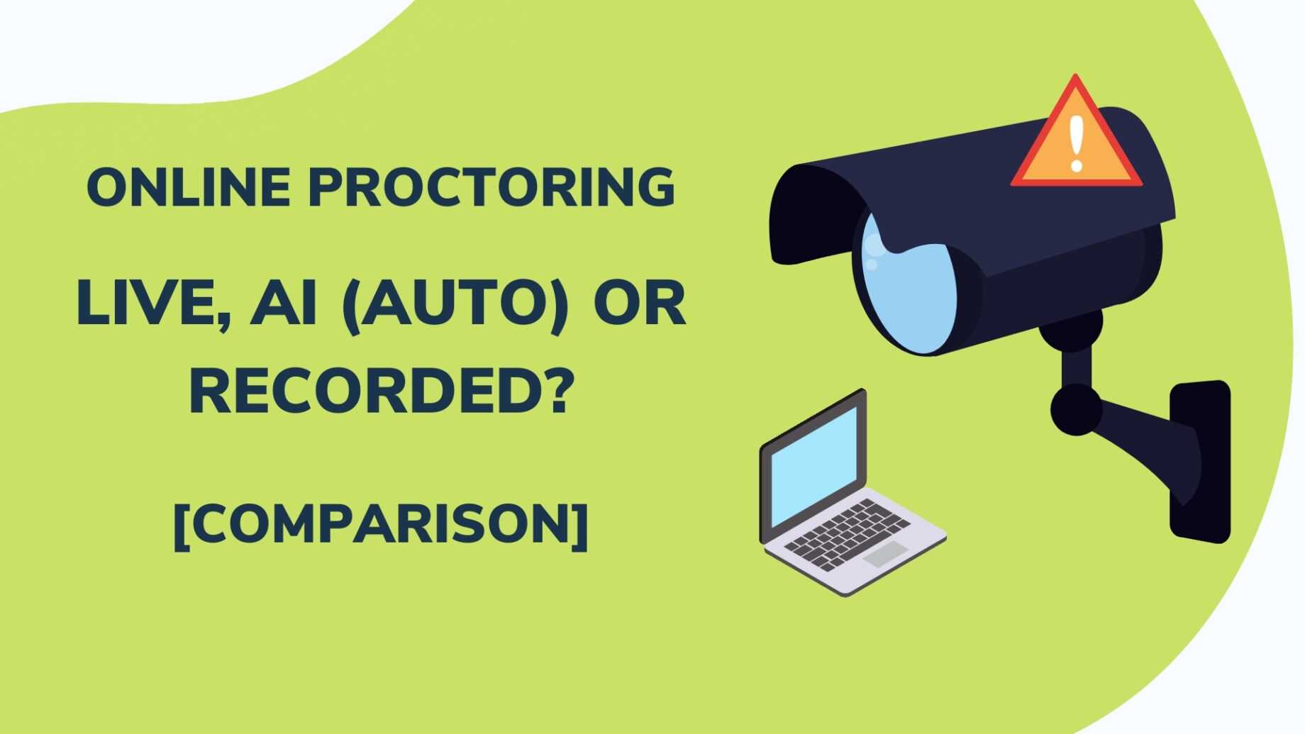 Online Proctoring – Live, AI (Auto) or Recorded? [Comparison]