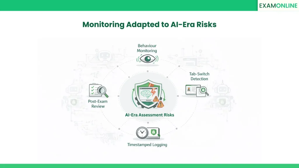 Top 9 Online Exam Preparation Tips for Students & Institutions 1 Adapt Monitoring to AI-Era Assessment Risks