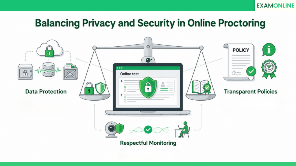 Online Proctoring Exam Insights: A Comprehensive Guide 3 Balancing Privacy and Security in Online Proctoring Exam