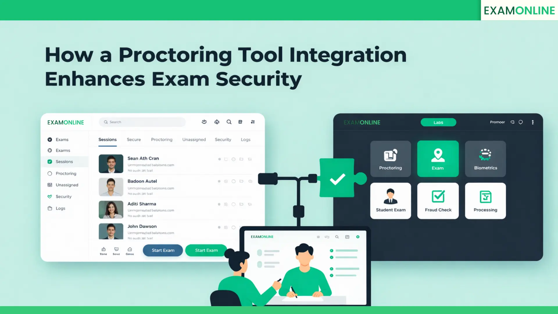 How a Proctoring Tool Integration Enhances Exam Security