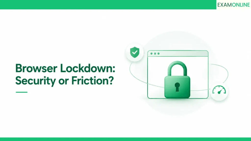 Best Online Proctoring Software In 2026 4 Browser Lockdown: Security or Friction?
