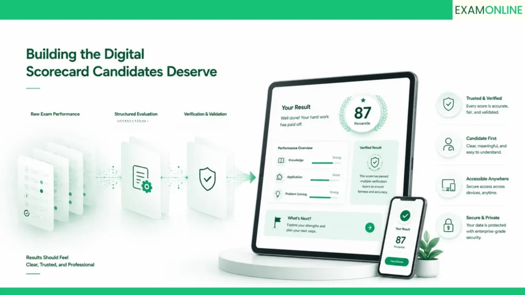 Exam Result Processing: From Score To Scorecard 4 Building the Digital Scorecard Candidates Deserve