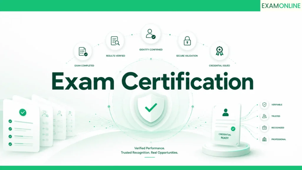 Exam Certification: From Scorecard to Credential