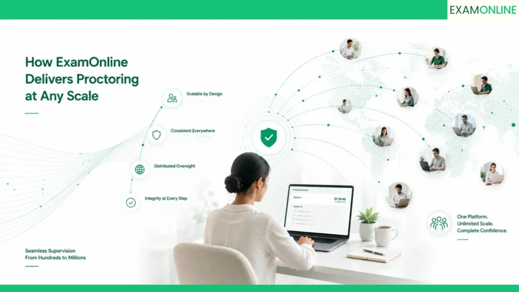 Online Exam Proctoring: From Live Test To Verified Score 6 How ExamOnline Delivers Proctoring at Any Scale