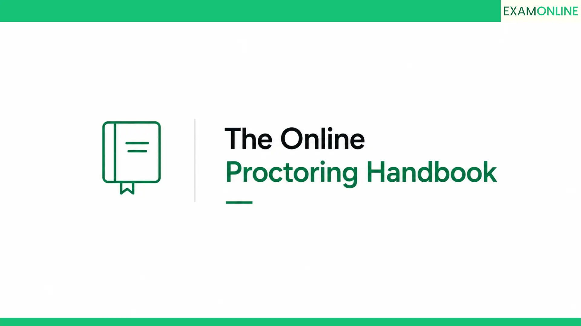 The Online Proctoring Handbook