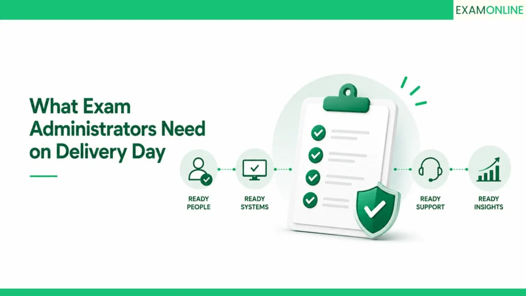 Online Exam Delivery: From Admit Card To Live Test 6 What Exam Administrators Need on Delivery Day delivery