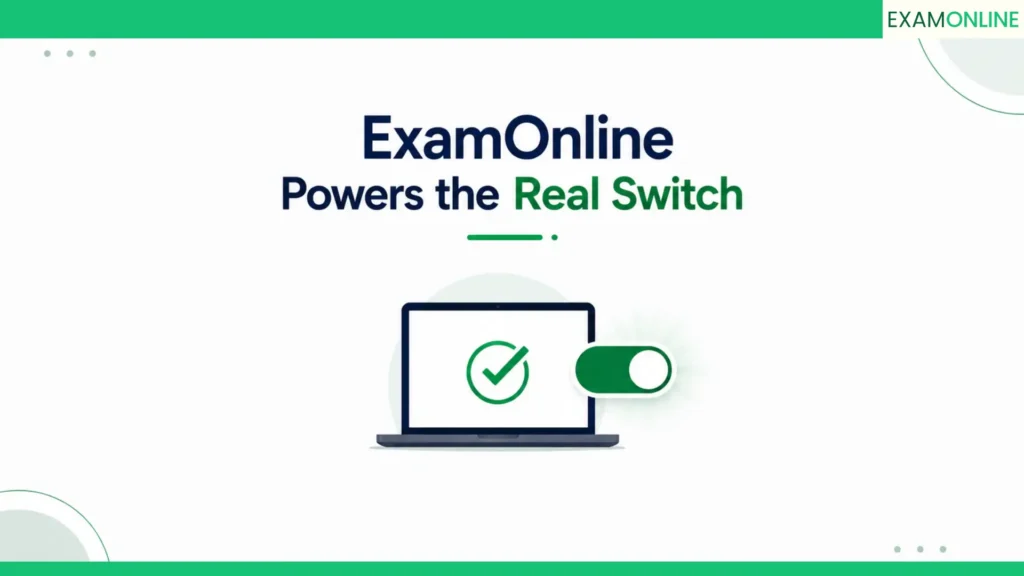 Computer Based Testing Software: The Real Switch 6 Why ExamOnline Powers the Real Switch