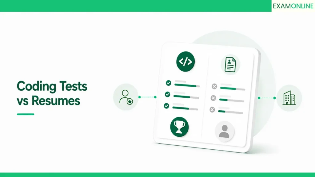 Online Test for Recruitment: Hire Right, Not Just Fast 4 coding tests vs resumes what tech hiring needs