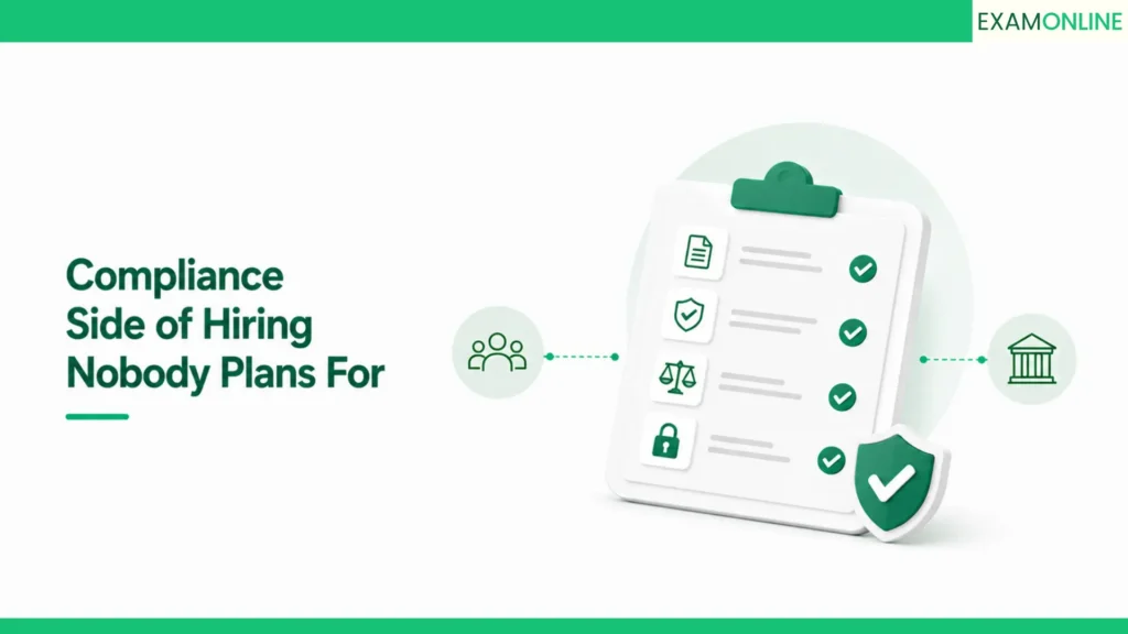 Online Assessment: The System Behind Smart Hires 5 the compliance side of hiring nobody plan for