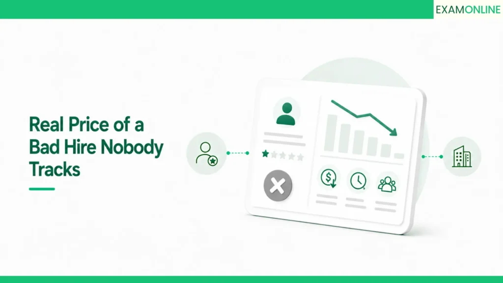 Online Test for Recruitment: Hire Right, Not Just Fast 2 the real price of a bad hire nobody tracks