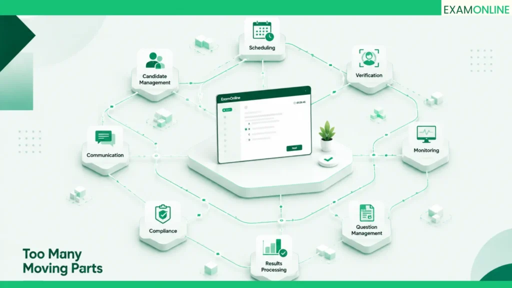 The Online Exam Lifecycle: A Complete 5-Part Guide 1 Why Online Exam Management Feels This Complicated