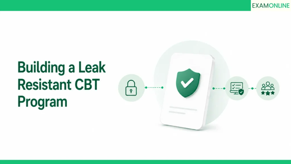 A Leaked CBT Exam Question Paper Hurts You 6 building a leak resistant cbt exam program for the long run