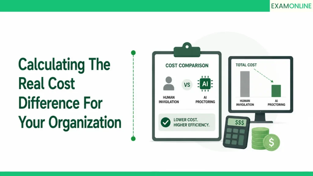 AI Proctoring Vs Manual Invigilation Compared 7 calculating the real cost difference for your organization