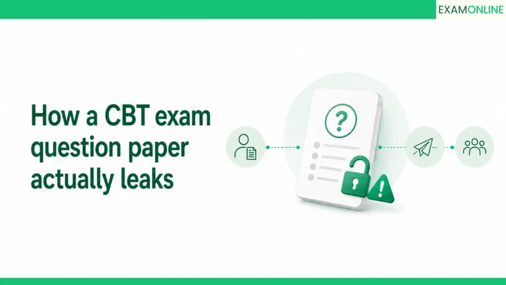 A Leaked CBT Exam Question Paper Hurts You 2 how a cbt exam question paper actually leaks