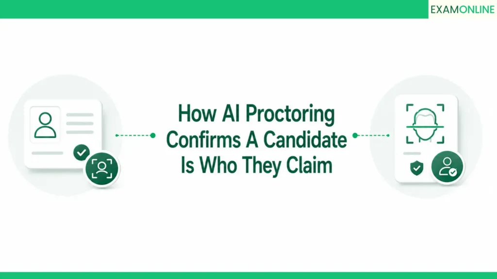 AI Proctoring and Identity Verification Basics 3 how ai proctoring confirms a candidate is who they claim