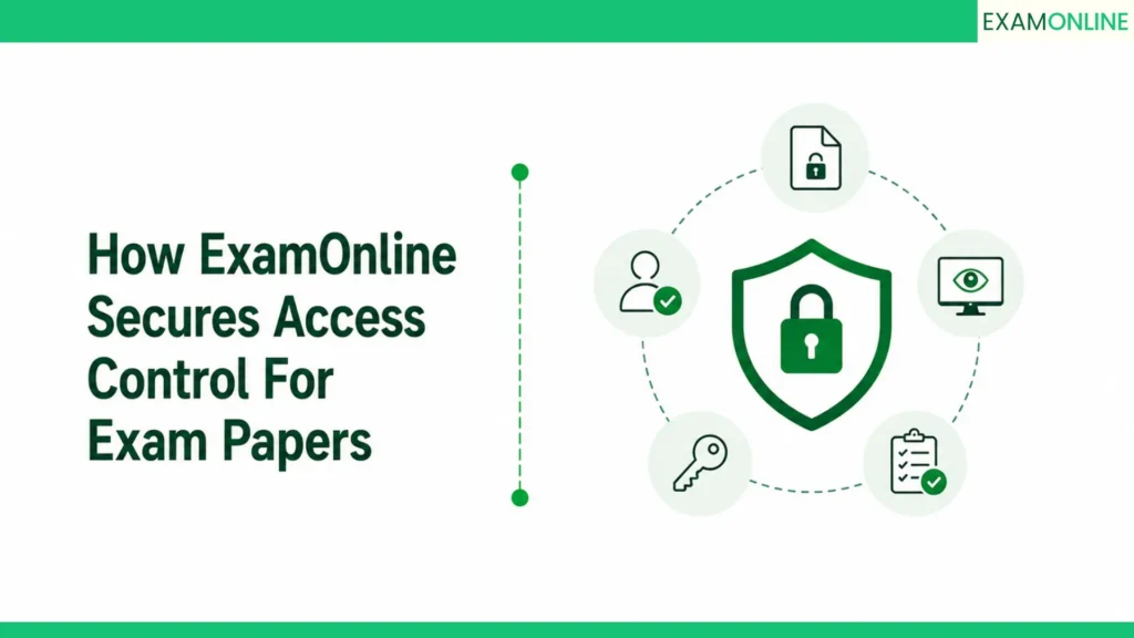 AI Proctoring Access Control for Exam Papers 7 how examonline secures access control for exam papers