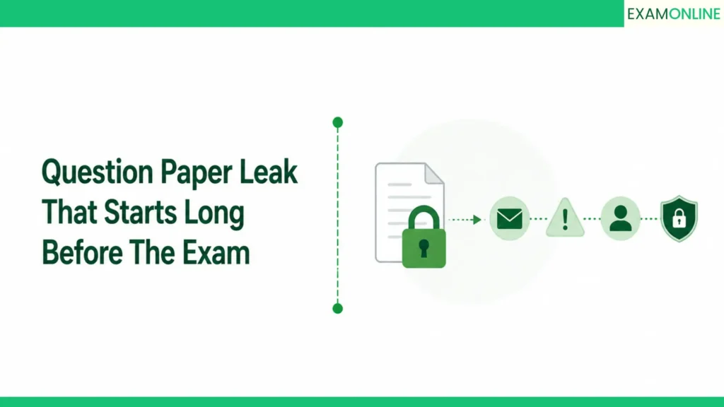 AI Proctoring Access Control for Exam Papers 1 the question paper leak that starts long before the exam