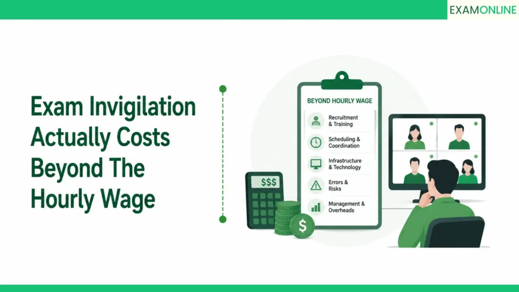 AI Proctoring Vs Manual Invigilation Compared 2 what exam invigilation actually costs beyond the hourly wage