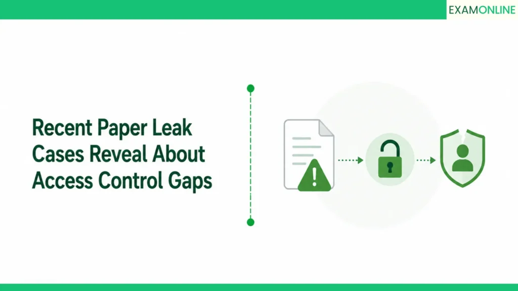AI Proctoring Access Control for Exam Papers 2 what recent paper leak cases reveal about access control gaps