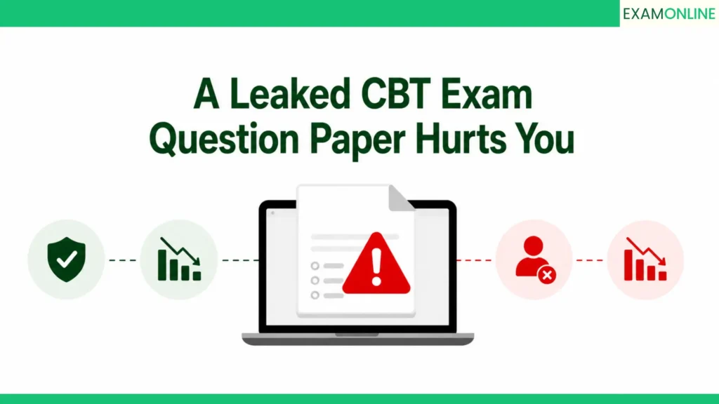 A Leaked CBT Exam Question Paper Hurts You